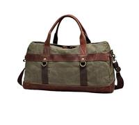 Borsa da viaggio vintage in tela cerata da uomo borsa da viaggio in vera pelle borse da viaggio grandi borse da viaggio borsa da viaggio per il fine settimana borsa da viaggio durante la notte borsa