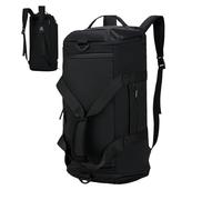 Borsa da viaggio Week-end, borsa da viaggio, borsa da viaggio di grande capacità, separazione secco-umida, borsa da notte da viaggio con tracolla regolabile per ombrelli e vestiti, Grande, Se référer