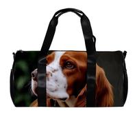 Borsa da viaggio Weekender,borsa da palestra piccola,Simpatico cane cavalier king charles spaniel,borsone da palestra