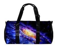 Borsa da viaggio Weekender,borsa da palestra piccola,vortice dello spazio della natura cosmica,borsone da palestra