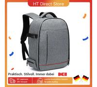 Borsa da Weekend per zaino per fotocamera DSLR impermeabile antiurto Kono, per Easyjet, ideale come borsa per bagagli e borsone. Blu