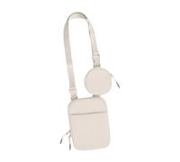 | Borsa da yoga rimovibile e con tracolla regolabile | Borsa a tracolla unisex per donne e uomini, ideale per palestra, viaggi, escursioni, sport e uso quotidiano, bianco, Refer to