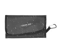 Borsa da, zaino da, zaino da, impermeabile, borsa per esche rimovibile, portatile, per uomini, papà, surf, barca, kayak, ruscello, lago, stagno, acqua e salata, Nero, 22x12.5cm