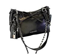 Borsa Decorata Con Fiocchi Eleganti A Tracolla In PU Capacità Stili Trasporto Convertibili Borse A Per L'uso Quotidiano A Accentata Con Fiocchi Eleganti