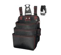 Borsa degli attrezzi per cintura, 3 strati impermeabile Oxford Borsa Pancia Organizer | Cintura da lavoro Borsa | per Costruzione Carpentiere Giardino Meccanica Moto Viaggio Elettricista