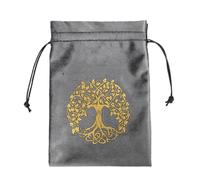 Borsa dei tarocchi, borsa per tarocchi con coulisse morbida piccola, ZTD08 | Piccolo sacchetto per carte dei tarocchi, pezzi da gioco, pietre di cristallo, cosmetici