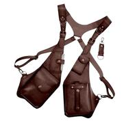 Borsa Del Cablaggio Delle Spalle - Stucchetto Per Telefono Di Sicurezza Vintage | Portafoglio In Cinghia In Pelle PU Storage A Portafoglio | Controllo Regolabile Multi -scopo Per Uomini Donne, Custodi