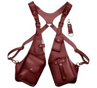 Borsa Del Cablaggio Delle Spalle - Stucchetto Per Telefono Di Sicurezza Vintage | Portafoglio In Cinghia In Pelle PU Storage A Portafoglio | Controllo Regolabile Multi -scopo Per Uomini Donne, Custodi