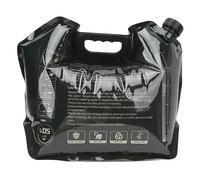 Borsa del Contenitore d'Acqua, Ingresso d'Acqua Largo 33 Mm Sicuro Riutilizzabile da 8L Borsa di Stoccaggio dell' Portatile Pieghevole per Esterno per Bevanda (Verde Scuro)