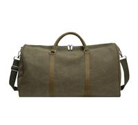 Borsa Del Fine Settimana Borsa A Tracolla Grande In Tela Da 20 Pollici Borsa Da Viaggio Di Grande Capacità Borsa Da Fine Settimana Bagaglio A Mano Da Uomo Borsa Da Ginnastica (Color : Grün, Size : 5