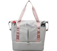 Borsa Del Fine Settimana Borsa Da Palestra Sportiva Separata E Bagnata Per Donna Uomo, Borsone Impermeabile Con Scomparto Per Scarpe Borsa Da Ginnastica (Color : A, Size : 40 * 20 * 38cm)