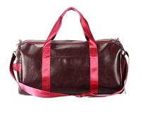 Borsa Del Fine Settimana Borsone Da Viaggio Per Palestra In Pelle PU, Borsa Da Weekend Da Portare Con Sé Durante La Notte Con Scomparto Per Scarpe Borsa Da Ginnastica ( Color : B , Size : 47*18.5*25cm