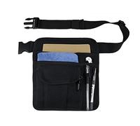 Borsa del grembiule di tela,Premium Quality Restaurant Waist Waist Money Pouch Bag,Con il supporto regolabile della matita della cintura e il supporto dell'assegno,per il ristorante,artigiani ecc.