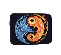 Borsa Del Manicotto Del Computer Portatile Fantasia Tai Chi, 17 Pollice Antiurto Sottile Borsa Del Computer Portatile Valigetta Portante D