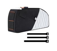 Borsa del telaio per bici - Terreno cuscinetto in bicicletta | Frame del manubrio con striscia riflettente - montaggio universale per qualsiasi biiciclo | Borse per cicli resistenti all'acqua per stra