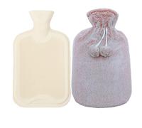Borsa Dell Acqua Calda in Morbida Peluche Copertura/Maglia Copertura, Borsa Dell'Acqua Calda per Addominali, Schiena, Collo, Crampi E Sollievo Dal Dolore,Colore25,2L