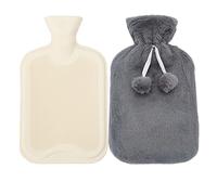 Borsa Dell Acqua Calda in Morbida Peluche Copertura/Maglia Copertura, Borsa Dell'Acqua Calda per Addominali, Schiena, Collo, Crampi E Sollievo Dal Dolore,Colore24,2L