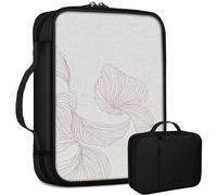 Borsa della Bibbia astratta grande custodia per donne e uomini, multifunzionale borsa per la chiesa con protezione della Bibbia con manico tasca con cerniera regalo cristiano forniture per studio