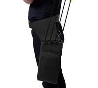 Borsa della faretra del tiro con l'arco dell'anca a 4 tubi, cintura regolabile con il rilascio rapido, sacchetto di stoccaggio all'aperto della freccia in tessuto di Oxford per il trasporto della vita
