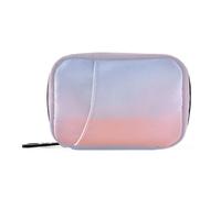 Borsa della medicina sfumata blu polvere con i compartimenti staccabili caso conveniente della chiusura lampo dell'organizzatore per la borsa