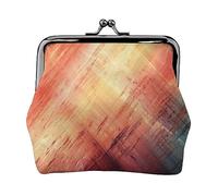 Borsa della moneta stampata della pelle bovina bianca e nera per le donne borsa del raccoglitore del sacchetto del cambiamento del cuoio dell'unità di elaborazione del sacchetto dell'annata, Arte