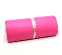 Borsa della posta YDMHYLAI Buste for corriere in plastica bianca autosigillante, buste postali espresse leggere for lo stoccaggio delle spedizioni(Pink,100 PCS-25X35cm)