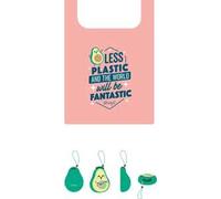 Borsa della spesa pieghevole Avocado Mr Wonderful. Less plastic and the world will be fantastic