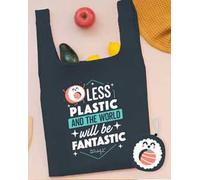 Borsa della spesa pieghevole Sushi Mr Wonderful. Less plastic and the world will be fantastic