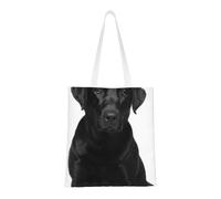 Borsa della spesa riutilizzabile, borsa della spesa, borsa a tracolla in tela multiuso,Labrador Retriever