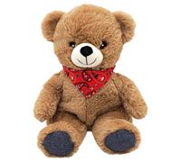 Borsa dell'acqua calda 2 in 1, peluche orsacchiotto morbido per neonati e bambini, azione calda e fredda, borsa dell'acqua calda per microonde, perline di silicone, adatto a tutte le età, PLIC