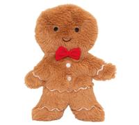 Borsa dell'acqua calda 2 in 1, peluche piatto pan di zenzero per neonati e bambini, azione calda e fredda, borsa dell'acqua calda per microonde con perline in ceramica, adatta a tutte le età, PLIC