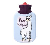 Borsa dell'acqua calda 2 l, modello Pop Star, ideale per alleviare i dolori e mantenere il calore in inverno.