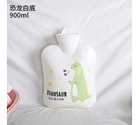 Borsa dell'acqua calda, acqua, borsa dell'acqua calda, femmina, adulto, antideflagrante, mini portatile, irrigazione, palazzo caldo, impacco caldo di dinosauro - Sfondo bianco 900ml
