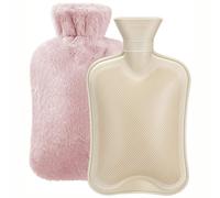 Borsa dell'acqua calda, borsa da letto con fodera, borsa dell'acqua calda morbida e soffice