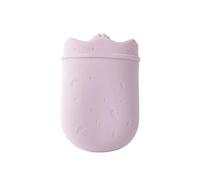 Borsa dell'acqua calda, Borsa dell'acqua calda da collo Resta caldo e accogliente con questa graziosa borsa in silicone(Pink 500ml)