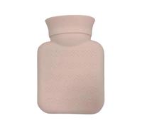 Borsa dell'acqua calda, Borsa dell'acqua calda da collo Resta caldo e accogliente con questa graziosa borsa in silicone(Pink300ml)