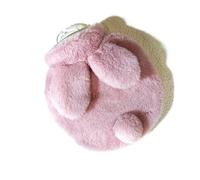 Borsa dell'acqua calda, Borsa for acqua calda in peluche addensata da 2 pezzi, prodotti for il riscaldamento invernale con copertura in tessuto 400 ml(Roze)