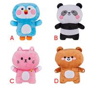 Borsa dell'Acqua Calda con Cuscino in Peluche