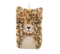 Borsa Dell'Acqua Calda Love Leopardo Morbido Rimovibile Cover Carino Invernale