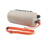 Borsa dell'acqua da 20 l, multifunzionale, per esterni, pieghevole, con cinghia regolabile, impermeabile, per campeggio, nuoto, peso tenda e uso di emergenza (Khaki), cachi, 20 l