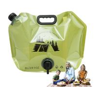 Borsa dell'acqua pieghevole portatile - Contenitore per l'acqua pieghevole | Spigot Outdoor Wàterv Container, borsa portatile emergency Wàter per camper, campeggio, escursionismo, equitazione, sport