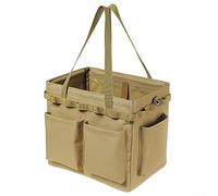borsa di attrezzature pesanti, Scatola portautensili for barbecue da campeggio in tessuto Oxford multicolore(Khaki)