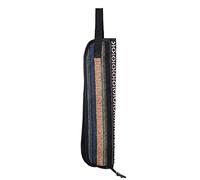 Borsa di Bacchetta, Borsa di Mazza per la a Base di Bastoncini per Bacchette e Mazze, Contiene 4 Paia di Bacchette, Stile Etnico per Conservare i Tamburi o