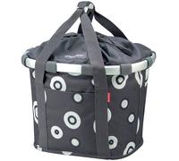 Borsa di città Bikebasket antracite, 35x28x26 cmm KLICKfix