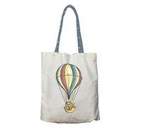 Borsa di cotone Kiub Le Petit Prince in mongolfiera (35x40 cm)