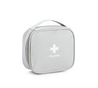 Borsa Di Emergenza Protettiva,Kit Di Pronto Soccorso Medico,Borsa Portatile For La Conservazione Di Farmaci All'aperto,Adatta For Casa,Campeggio,Camion(Gray,5.5x4.9x2.2in)