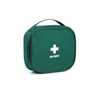Borsa Di Emergenza Protettiva,Kit Di Pronto Soccorso Medico,Borsa Portatile For La Conservazione Di Farmaci All'aperto,Adatta For Casa,Campeggio,Camion(Dark green,5.5x4.9x2.2in)