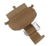 Borsa di Espansione Multifunzionale per Gilet Tattico Tutto in Uno: Marsupio Tattico/Spalla/Cintura/Medico/Laccio Emostatico/Borsa Amministrativa(Brown)