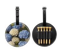 Borsa di immagazzinaggio del tee di golf dell'ortensia, borsa multifunzionale di stoccaggio del tee di golf per gli uomini, materiale durevole dell'unità