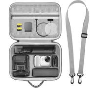 Borsa di immagazzinaggio portatile per Insta360 Go Ultra Creator Bundle Grande Capacità Organizzatore di Viaggio Copertura Protettiva con Tracolla Accessori Fotocamera